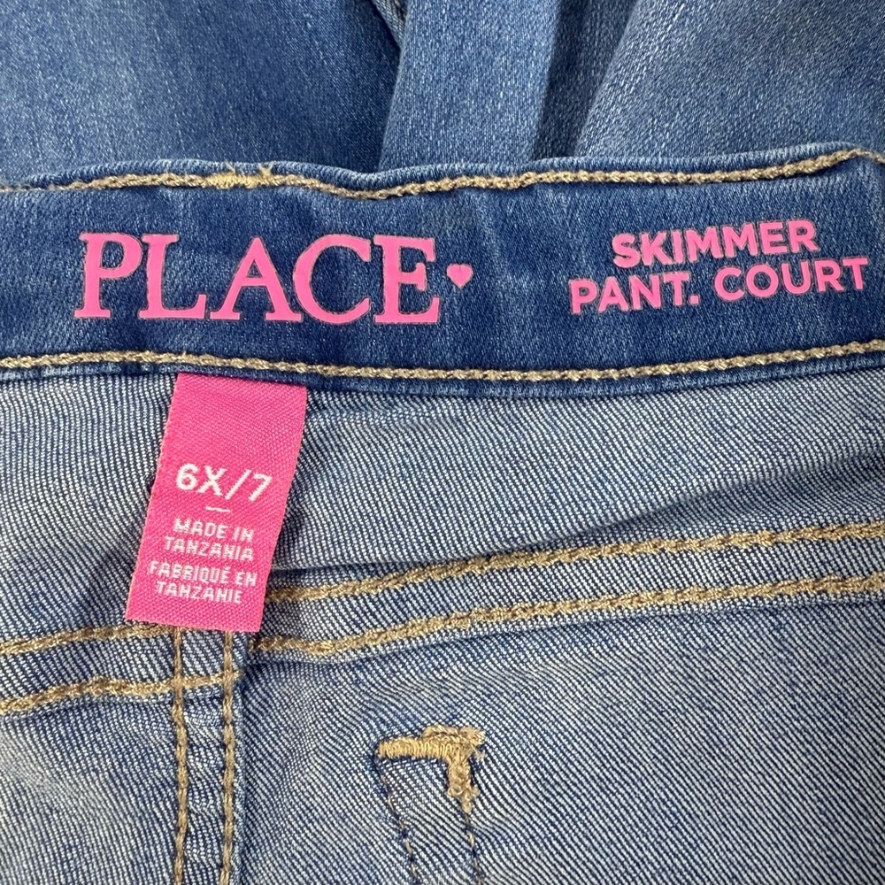 The Children’s Place Girl’s Denim Skimmer Shorts — image 3 of 4